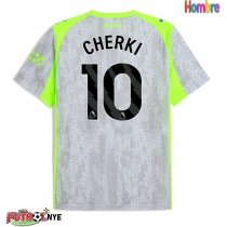 Camiseta Manchester City Rayan Cherki #10 Tercera Equipación 2025-26 manga corta